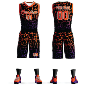 Uniforme de Baloncesto Personalizado con Sublimación Completa, Diseña Tu Propia Camiseta con el Logotipo del Equipo - Product Image 3