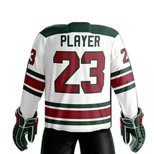 Uniforme de Hockey sobre Hielo de Secado Rápido Más Vendido para Hombre, Personalizado al por Mayor, Ropa Deportiva de Alta Calidad - Product Image 5