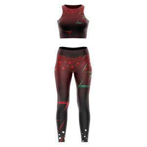 Ensembles de yoga pour femmes en marque privée à prix avantageux avec les dernières tendances en matière de sublimation pour femmes - Product Image 6