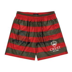 Custom Gymwear High Quality Mesh Shorts Double <b>Layer</b> 100% Polyester Sublimation Basketball Mesh Short - Product Image 6