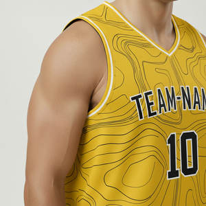 Derniers modèles de maillots de basketball d'hiver respirants avec logo brodé personnalisé, unisexe, classiques, ensembles de maillots unis - Product Image 3