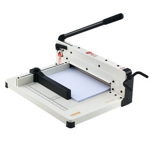 Taglierina Industriale Professionale a Ghigliottina per Carta da 12 Pollici, Capacità 400 Fogli A4, Struttura in Acciaio Solido - Product Image 1