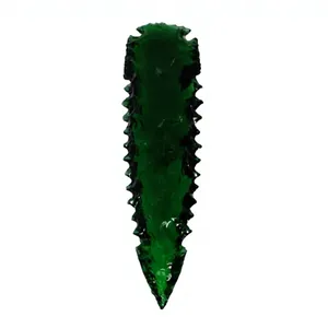 Punta de Flecha de Obsidiana Verde de 5-6 Pulgadas, Tallada a Mano, Piedra de Cristal, Decoración para el Hogar, Regalo, Reiki, Feng Shui, Coleccionable - Product Image 3