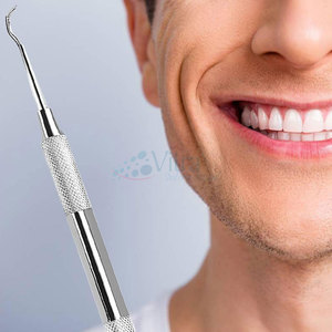 Raspadores Dentales Manuales de Acero Inoxidable de Alta Calidad, Certificados por la CE, Reutilizables, Ligeros y Ecológicos para el Cuidado Dental - Product Image 6