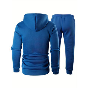 Survêtement zippé confortable pour homme, de haute qualité et élégant, idéal pour la course à pied, l'entraînement et le quotidien. - Product Image 2