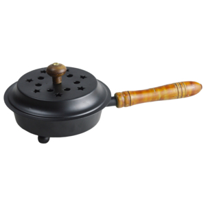 Home Decor Incense Burner Indoor Tableware Metal Incense Burner With Handle Natural Fragrance Design Incense Holder - Product Image 5