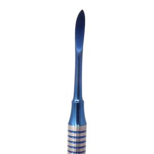 Raspador Periodontal Dental Profesional Molt M9 de Acero Inoxidable con Puntas Recubiertas de Titanio Azul, Manual, Reutilizable y Autoclavable - Product Image 6