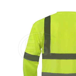 Sudadera de Seguridad Reflectante Premium ANSI Clase 2, Ropa de Trabajo Impermeable de Alta Visibilidad para Contratistas y Equipos Laborales - Product Image 2