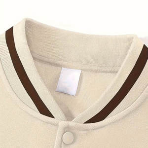 Veste d'extérieur Triveers en laine et cuir de haute qualité pour femme, service OEM, respirante, meilleure veste universitaire personnalisée pour femme 2026 - Product Image 3