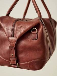 Bolsa de Viaje de Cuero Premium Personalizada para Hombre, Bolsa de Fin de Semana, Bolsa de Mano de Lujo de Gran Capacidad - Product Image 3