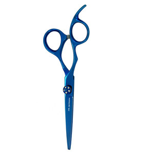 <b>Left</b>-<b>Handed</b> Professional Salon Hair Cutting Barber <b>Scissors</b> Made from German Stainless Steel with Medium Handle Sharp Precision - Product Image 2