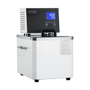 Bagno di Olio a Circolazione Certificato CE da 10 L per Laboratorio, a Temperatura Costante, Riscaldamento ad Alta Temperatura 300 Gradi Celsius/572 Gradi Fahrenheit - Product Image 1