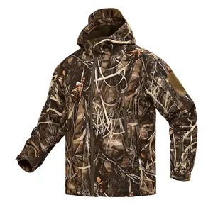 Zipper Closure Machine Wash Hunting Jacket Nice Quality Camo Lightweight And Attractive Hunting Jacket