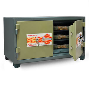 Caja Fuerte para el Hogar LX627 DK con Combinación y Cerradura de Llave, Construcción de Acero Inoxidable de 2 mm, Antirrobo e Ignífuga 1000-1200C - Product Image 3