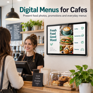Pantalla Digital de Señalización Comercial de 19 Pulgadas, Montada en Pared, Menú Electrónico, Pantalla LCD para Publicidad - Product Image 3