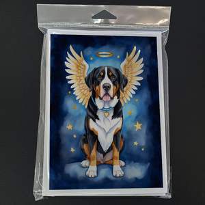 Lunatique A7 taille 5x7 cartes vierges plus grande pour chien de montagne suisse mon ange carte de voeux Pack 8 comprend des enveloppes - Product Image 3
