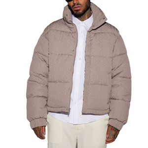 Wholesale Price Cheap Price <b>Long</b> Sleeve <b>Men's</b> Puffer Bubble <b>Jackets</b> & Coats With Full Zip Up Closure Polyester - Product Image 1