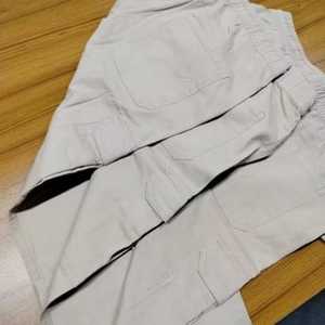 Men's Full-Length Capris Cargo Jogger <b>Pants</b> | Elastic Waist Drawstring Multi-Pocket Casual Flat <b>Summer</b> <b>Pants</b> | Wholesale OEM/ODM - Product Image 4