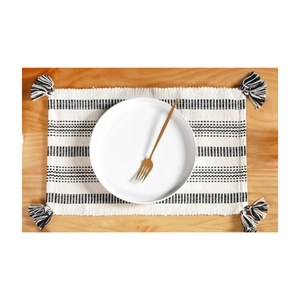 Juego de Seis Manteles Individuales de Lino y Algodón con Bordado Floral Rosado, Juego de Caminos de Mesa Hechos a Mano, Estilo Clásico, Lavables, Decoración para el Hogar - Product Image 6