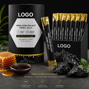 Himalayan Shilajit Honey Jelly Sticks | OEM Private Label Energy <b>Supplement</b> - Product Image 2