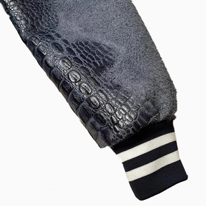 Chaqueta de Cuero para Hombre de Alta Calidad, Ligera y a la Moda, Nuevo Diseño con Tela de Lona, Precio al por Mayor - Product Image 6