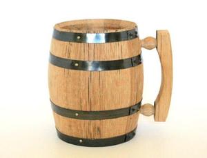 Vaso de chupito de madera estilo rústico americano - Ecológico y apto para lavavajillas - Product Image 5