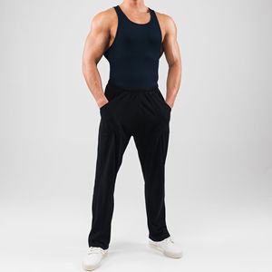 Wholesale <b>Men's</b> Gym Quick Dry Ice Silk <b>Singlet</b> Custom Logo Breathable Sleeveless Fitness Tank Top Sport Fashion OEM Service - Product Image 1