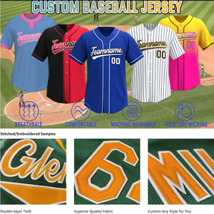 Camisetas de Béisbol Personalizadas al por Mayor, Jersey de Béisbol Unisex Personalizado con sus Propios Diseños, Jerseys Impresos, Proveedor Principal de Pakistán - Product Image 6