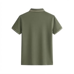 Camiseta de Golf Premium para Mujer, Personalizada con Logotipo Bordado, de Manga Corta, Tejida, Informal, de Alta Calidad, en Poliéster/Algodón - Product Image 3