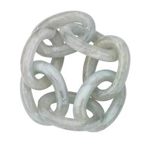 Anillo de Servilleta Decorativo de Resina con Acento Metálico para Celebraciones de Aniversario y Decoración de Mesa de Boda - Product Image 4