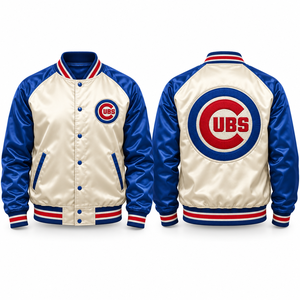 Chaqueta de Satén Personalizada, Uniforme Escolar, Ropa de Club, Ropa Casual, Ropa de Calle, Estilo Bomber, Logotipos Personalizados, Tackle Twill - Product Image 6