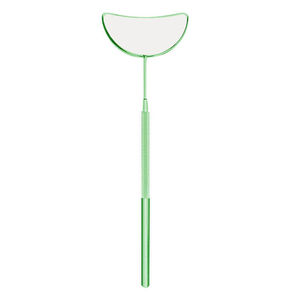 Precision Cosmetic Eyelash Inspection <b>Mirror</b> Professional Stainless Steel Handheld Beauty Salon <b>Makeup</b> Accessory - Product Image 1
