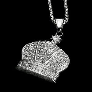 Custom <b>Iced</b> Out Mossinate Hip Hop Pendant with Diamond Shine for Rappers Fashion Enthusiasts and Music Performances - Product Image 2