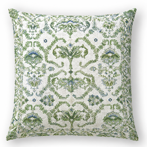 Housse de coussin en velours de coton brodée à la main avec des pompons, style moderne, taille et couleur personnalisables, pour la maison ou l'hôtel, 50x50cm - Product Image 1
