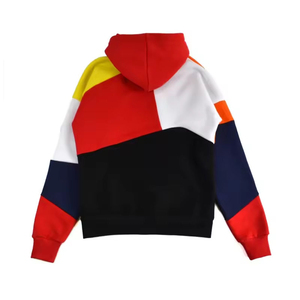Sudaderas con Capucha Extra Grandes Personalizables para Hombre, con Logotipo Personalizado, Bloques de Color, Ropa Deportiva para Correr en Invierno - Product Image 2