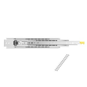 Guide per cassetti a estrazione totale, 1 paio, capacità di carico 500 libbre, 18-60 pollici, bloccabili, varie misure - Product Image 1