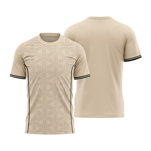 Men's Crew Neck <b>Soccer</b> Jersey Short Sleeve Geometric Print 100% Polyester Moisture Wicking Regular Fit Lightweight Color Block - Product Image 1