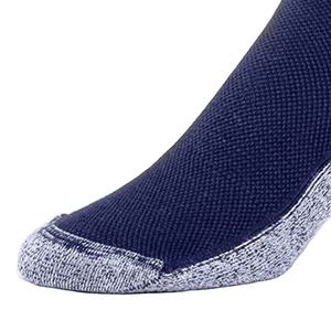 New Custom Men's Athletic Crew <b>Socks</b>-Breathable Digital Printing Spandex/Nylon Anti-Bacterial Plain Blue - Product Image 3