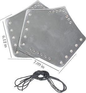 Fabricante OEM, Guantes de Caballero Medievales de Metal Personalizados, Armadura Decorativa de Acero para Disfraces de Boda Medievales y Fotografía - Product Image 2