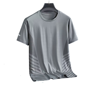 เสื้อยืดผู้ชาย พรีเมียม ผ้าฟลีซ แห้งเร็ว สำหรับออกกำลังกาย ผู้ผลิต OEM โรงงาน ผู้ค้าส่ง ผู้จัดจำหน่าย ปากีสถาน - Product Image 5