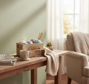 กล่องเก็บไหมพรมไม้ ถ้วยไหมพรมไม้ กล่องเก็บไหมพรมสำหรับถักไหมพรม ผลิตในอินเดีย ที่ม้วนไหมพรมไม้ - Product Image 4