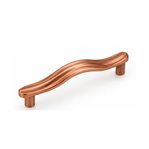 Poignée de meuble rectangulaire réglable en laiton massif de luxe moderne pour tiroir, commode, armoire, mobilier de salle à manger, haute qualité pour la maison - Product Image 3