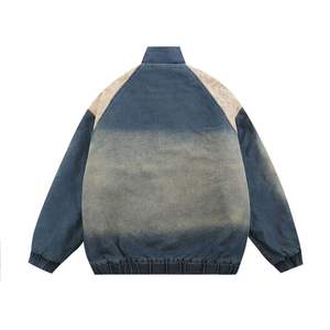 Chaqueta Clásica Extra Grande de Felpa Vintage Personalizada de Nesta Sports, Chaqueta de Mezclilla de Corduroy Lavada al Ácido, Estilo Hip Hop, de Alta Calidad - Product Image 6