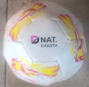 Ballon de football en cuir PU thermocollé, cousu main et à la machine, taille 5, personnalisable OEM, imperméable, pour entraînement officiel - Product Image 5
