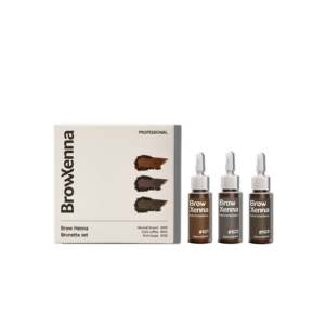 Kit de Henné pour Sourcils Longue Durée pour Brunes – Crème Gel Sourcils Personnalisable et Imperméable avec Logo/Motif Teinté - Product Image 1