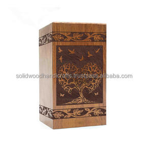 Urnas de Cremación para Adultos, Urnas Funerarias de Madera, Tamaño Personalizado, Artículos Funerarios - Product Image 5