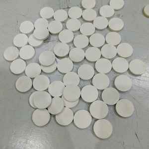 Disque en os de buffle blanc naturel, poli, de qualité supérieure, pour gravure, au meilleur prix - Product Image 1