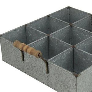High Quality Grey Iron Metal <b>Caddy</b> Handle Multi-Tiers <b>Kitchen</b> Utensil Storage Rack Reasonable Price Storage Holders Racks - Product Image 6