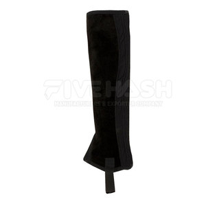 Mini Chaps de Cuero de Calidad para Caballos con Correa Resistente para Entrenamiento y Trabajo al Aire Libre - Product Image 5
