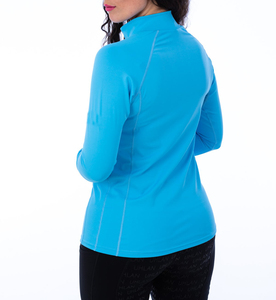 Chemise d'équitation professionnelle de luxe haut de gamme pour femme, décontractée, unie, avec logo brodé, légère, à séchage rapide - Product Image 3